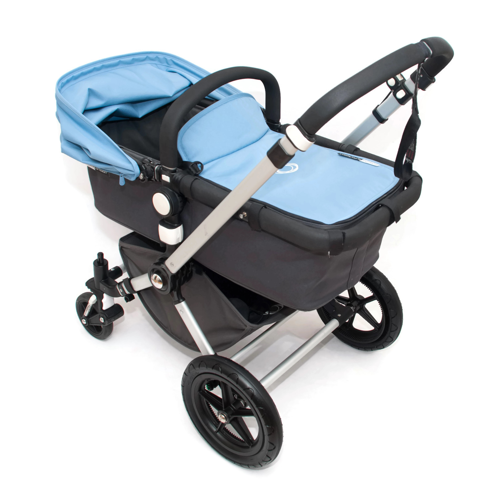 Bugaboo Cameleon 2 Kinderwagen Set komplett mit Cam3 Ice Blue Blau